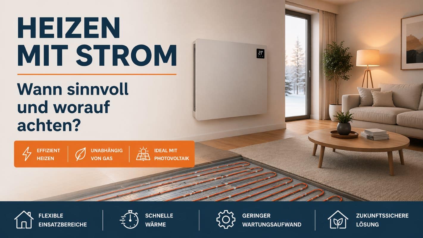 Worauf achten bei Elektroheizung